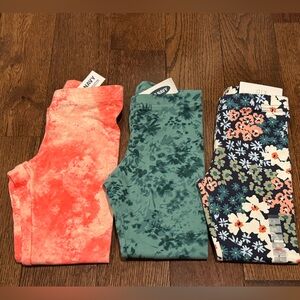 Little girls leggings-  Carters & Old Navy. NWT